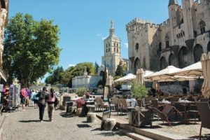 Provence-Papstpalast in Avignon