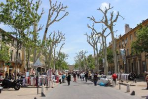Provence-Aix-Flanieren