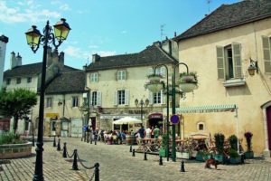 Burgund: die Altstadt von Beaune.