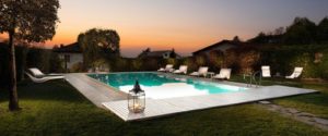 Kulinarische Reise-Pool des Boutique Hotels