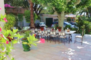 Cote Azur-Villa in Marseille-Garten