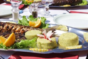 kulinarische reise-fisch des tages
