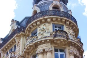 Okzitanien_Fassade in Montpellier