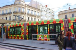 Kunstreise Okzitanien-Montpellier-Kunst im Verkehr