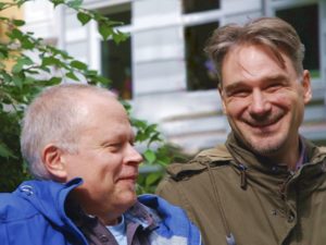 Auszeit - Matthias Pätzold und Harald Kother in Hamburg.