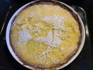 Zitronentarte rezept_fertig gebackene Zitronentarte