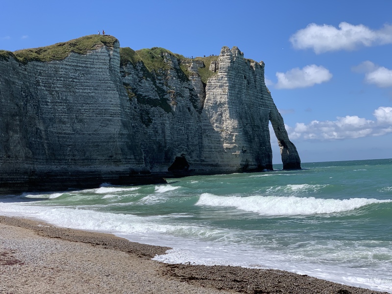 Normandie Rundreise, Étretat,