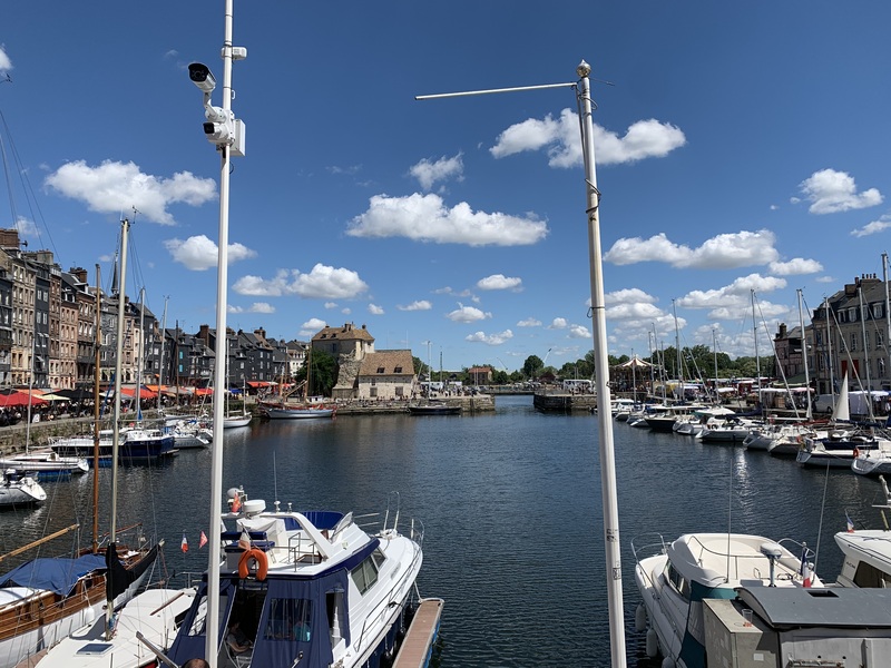 Normandie Sehenswürdigkeiten: der Hafen von Honfleur.