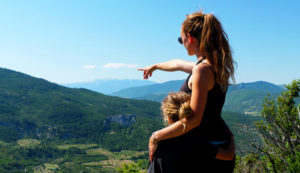 Provence mit Kindern-Ausblick