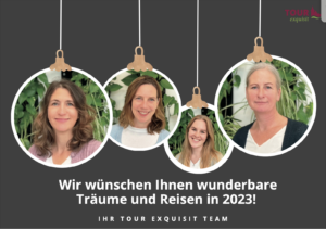 reisekalender - der Tour Exquisit Reisekalender 2023