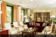 Piemont Hauptstadt: der Loungebereich vom Boutique-Hotel