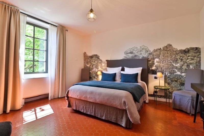 Côte d'Azur urlaub - Zimmerbeispiel im Landhaus der Provence.