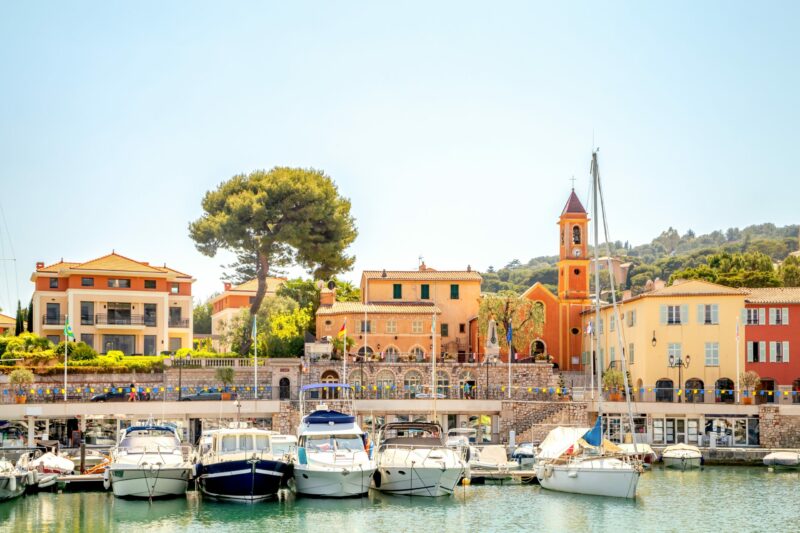 Côte d'Azur Urlaub: Boote in Saint Jean Cap Ferrat.