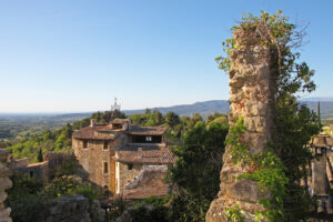 Aussicht von Oppède-Le-Vieux im Luberon